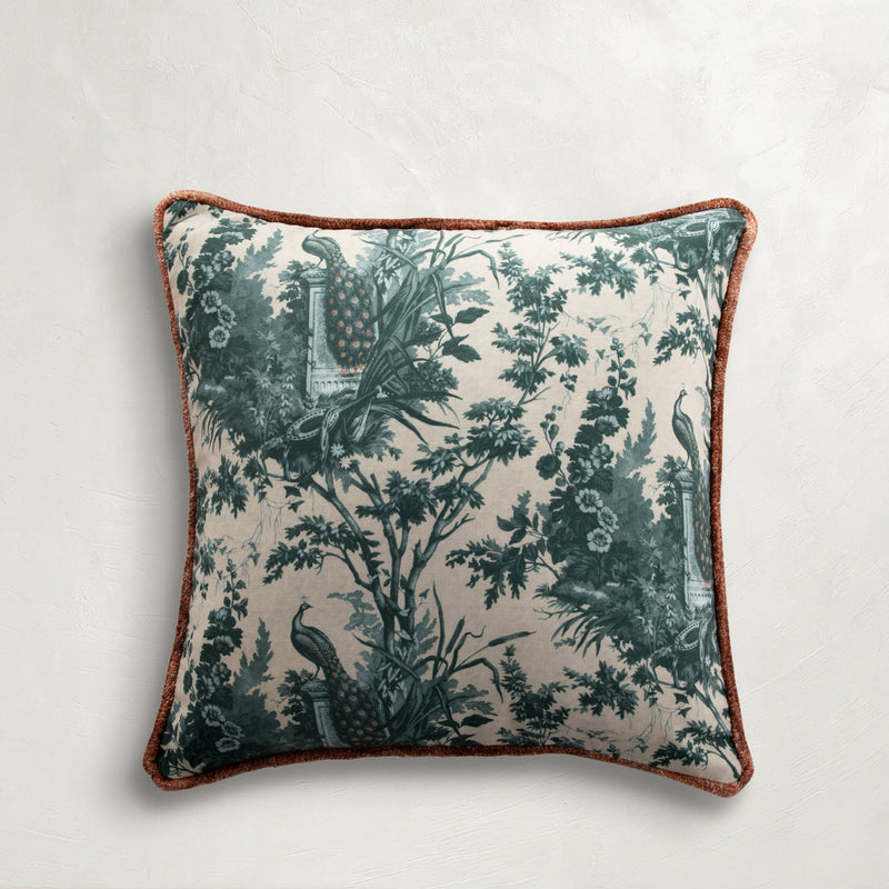 Peacock Indoor Throw Pillow