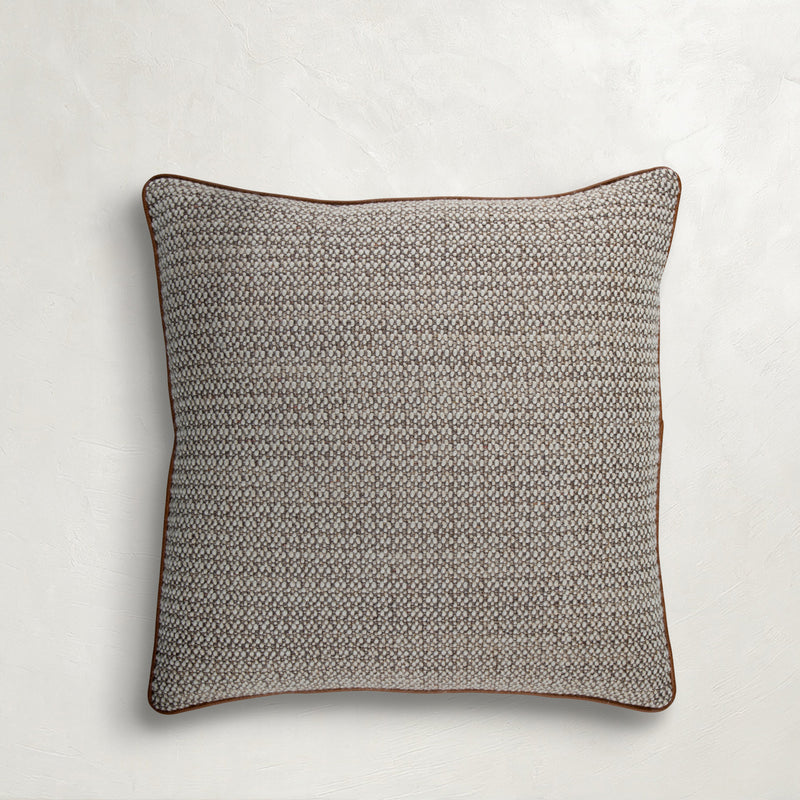 Knotted Wool Indoor Throw Pillow