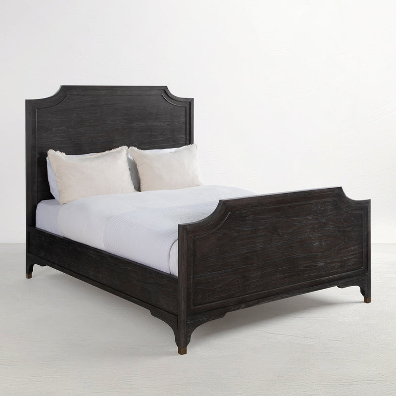 Alexandra Queen Bed - Dark