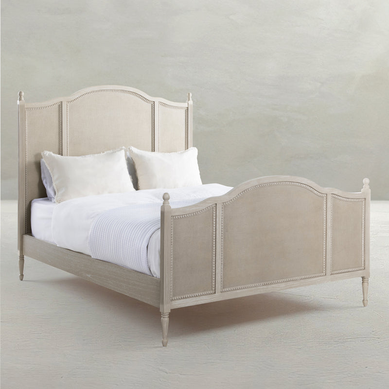 Caroline Queen Bed - White