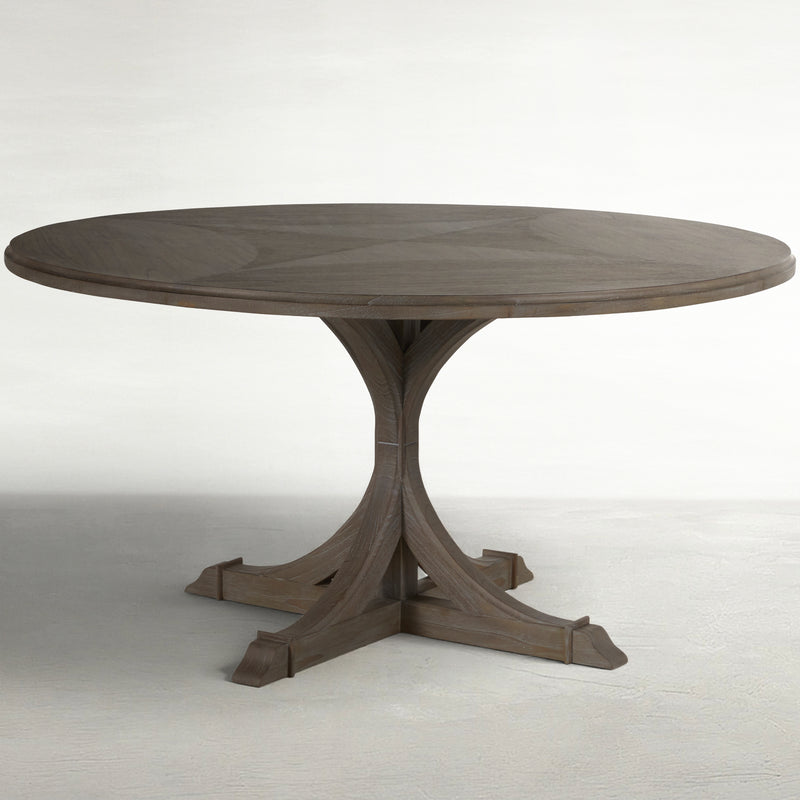 Adams Round Dining Table - Gray