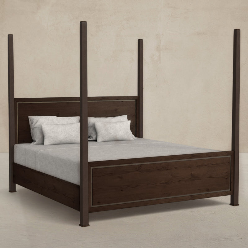 Bower King Poster Bed - Dusk