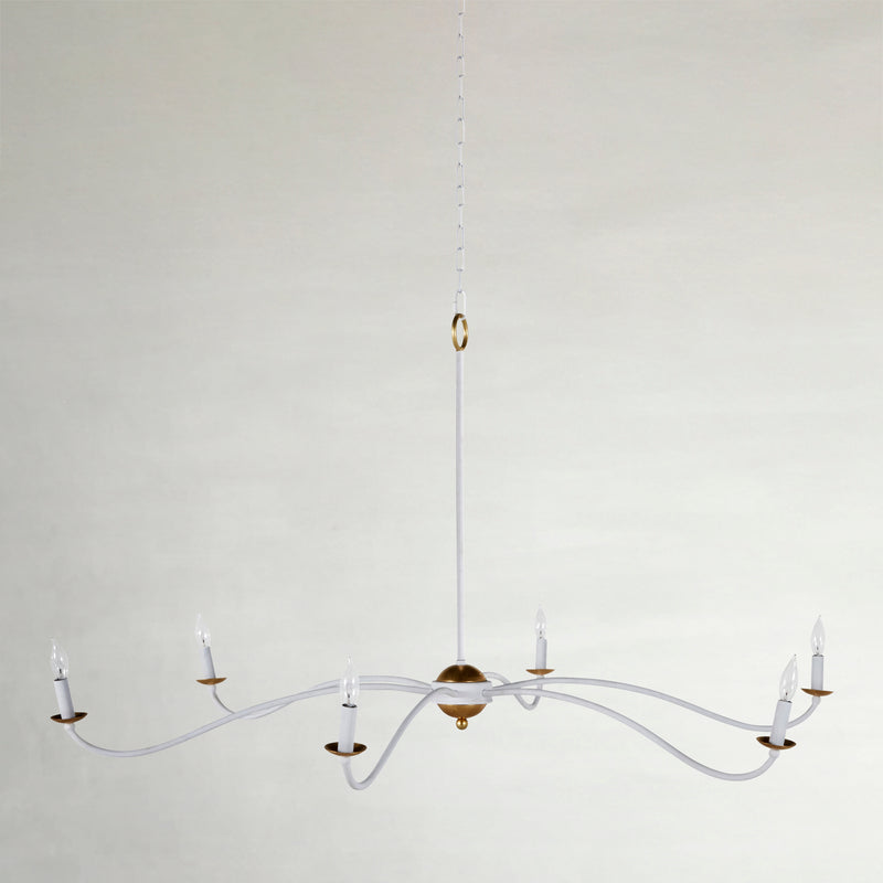 Irvine Chandelier - White