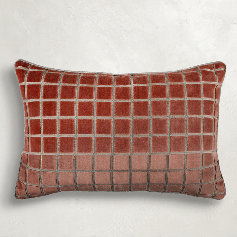 Checkered Indoor Lumbar Pillow