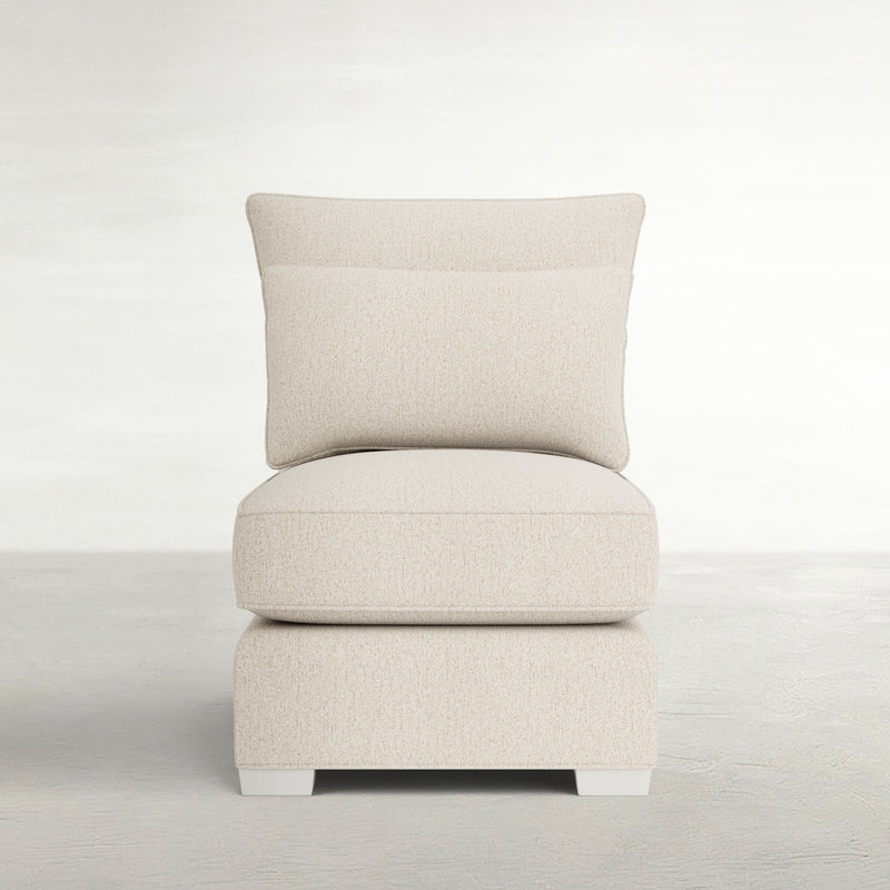 Westley Armless Chair (Shallow Seat)
