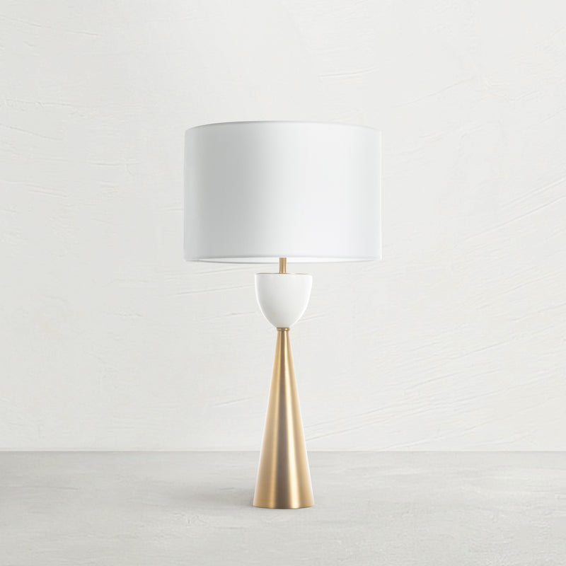 Rome Table Lamp - White