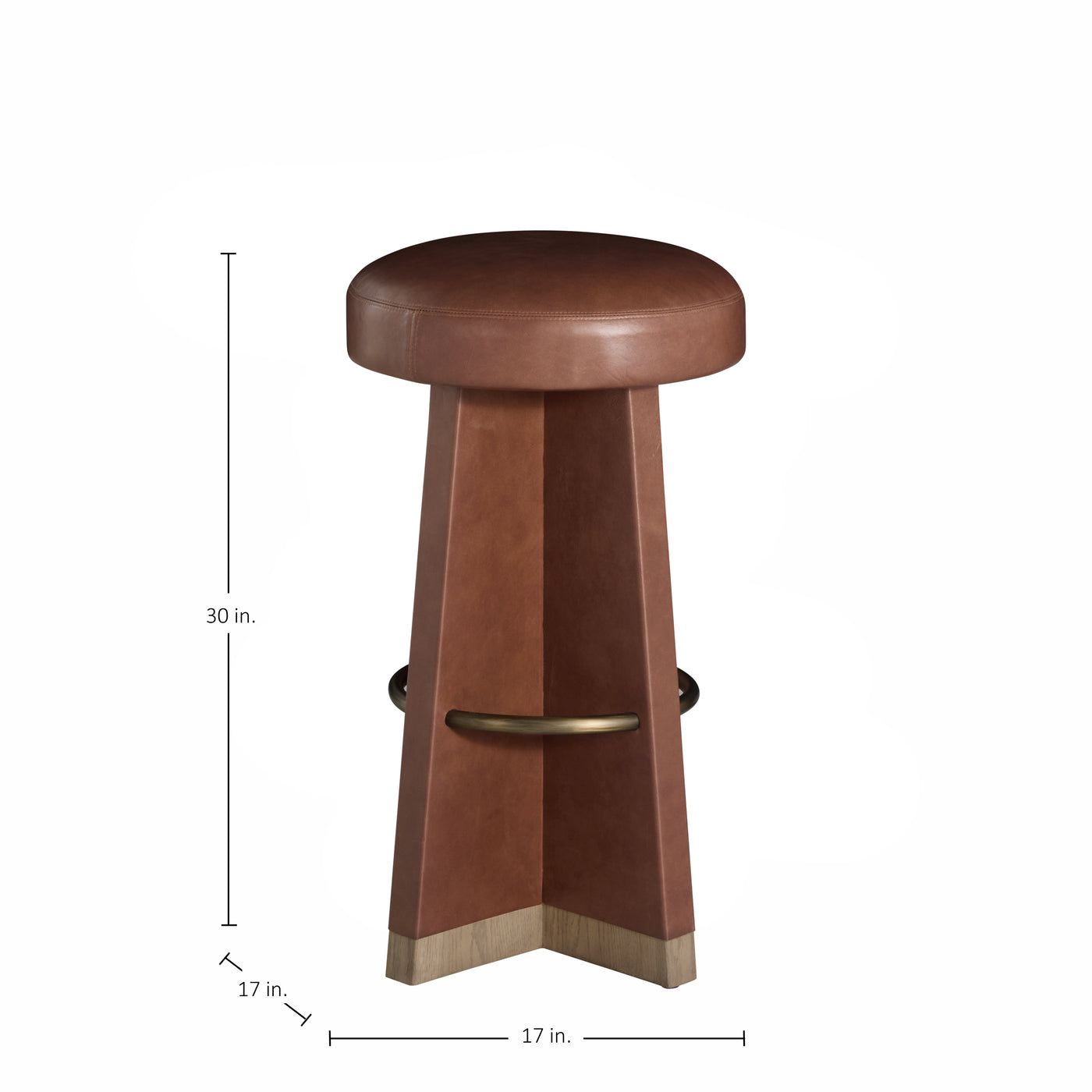 Plateau Swivel Bar Stool - Dawn