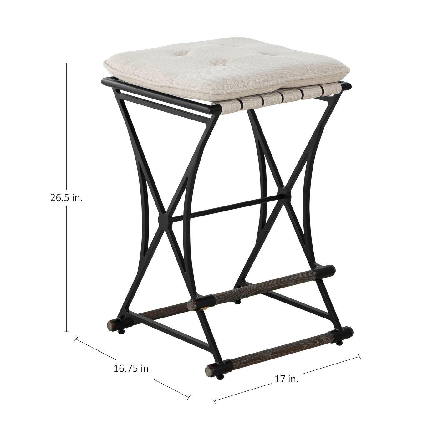 Frederick 26.5" Counter Height Stool