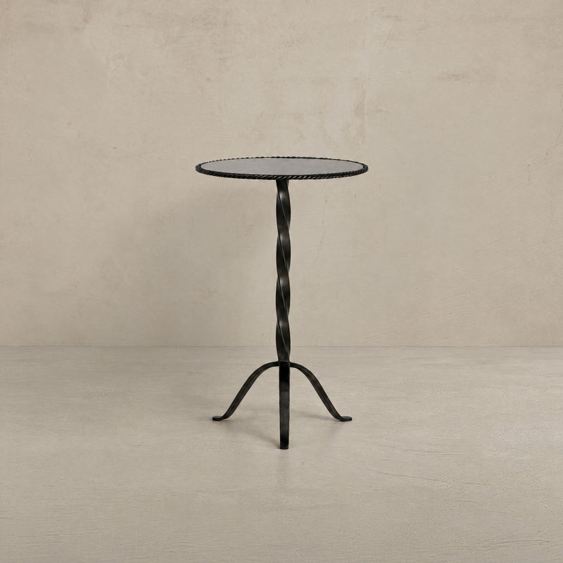 Flint Side Table - Mirror