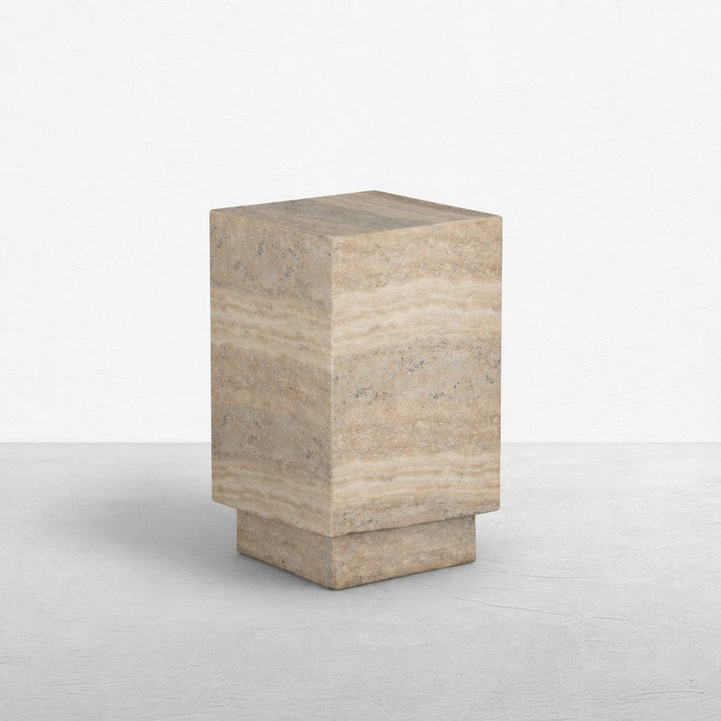 Glen Cast Stone Drink Table