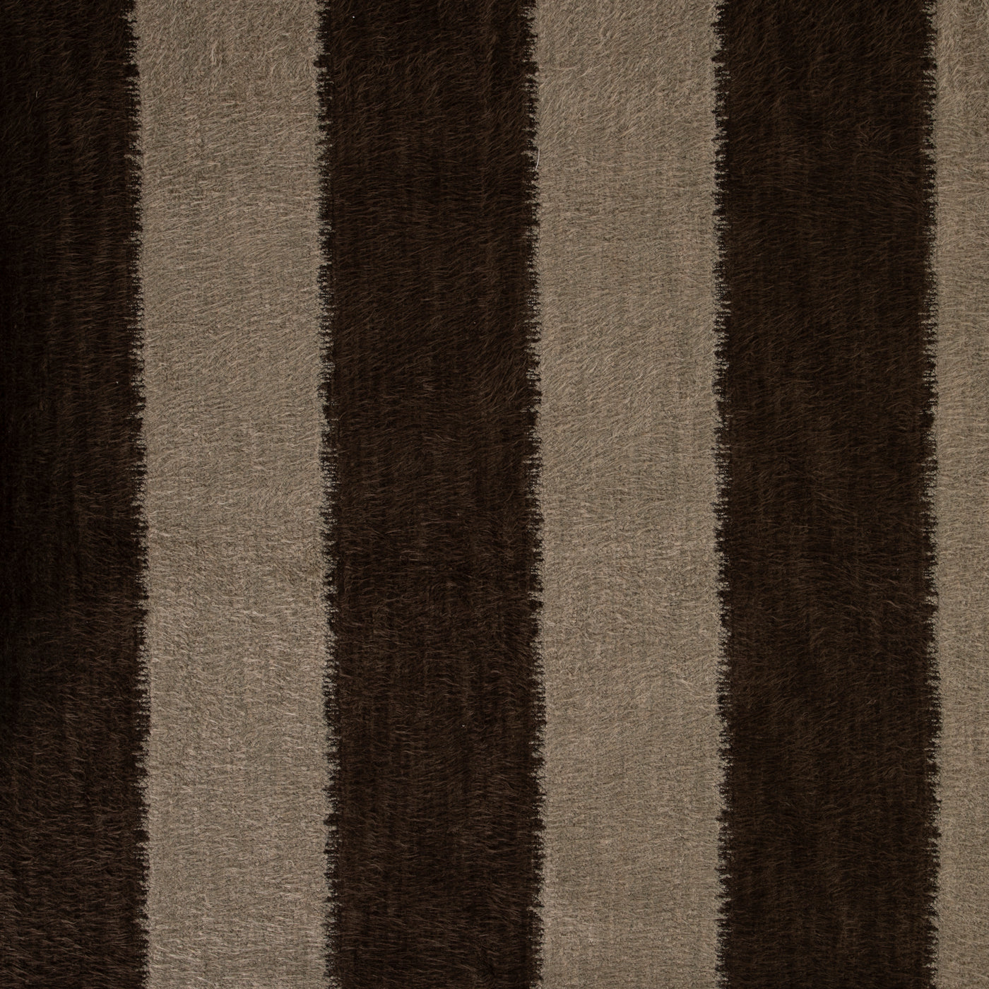 Fleecy Stripe Chocolate