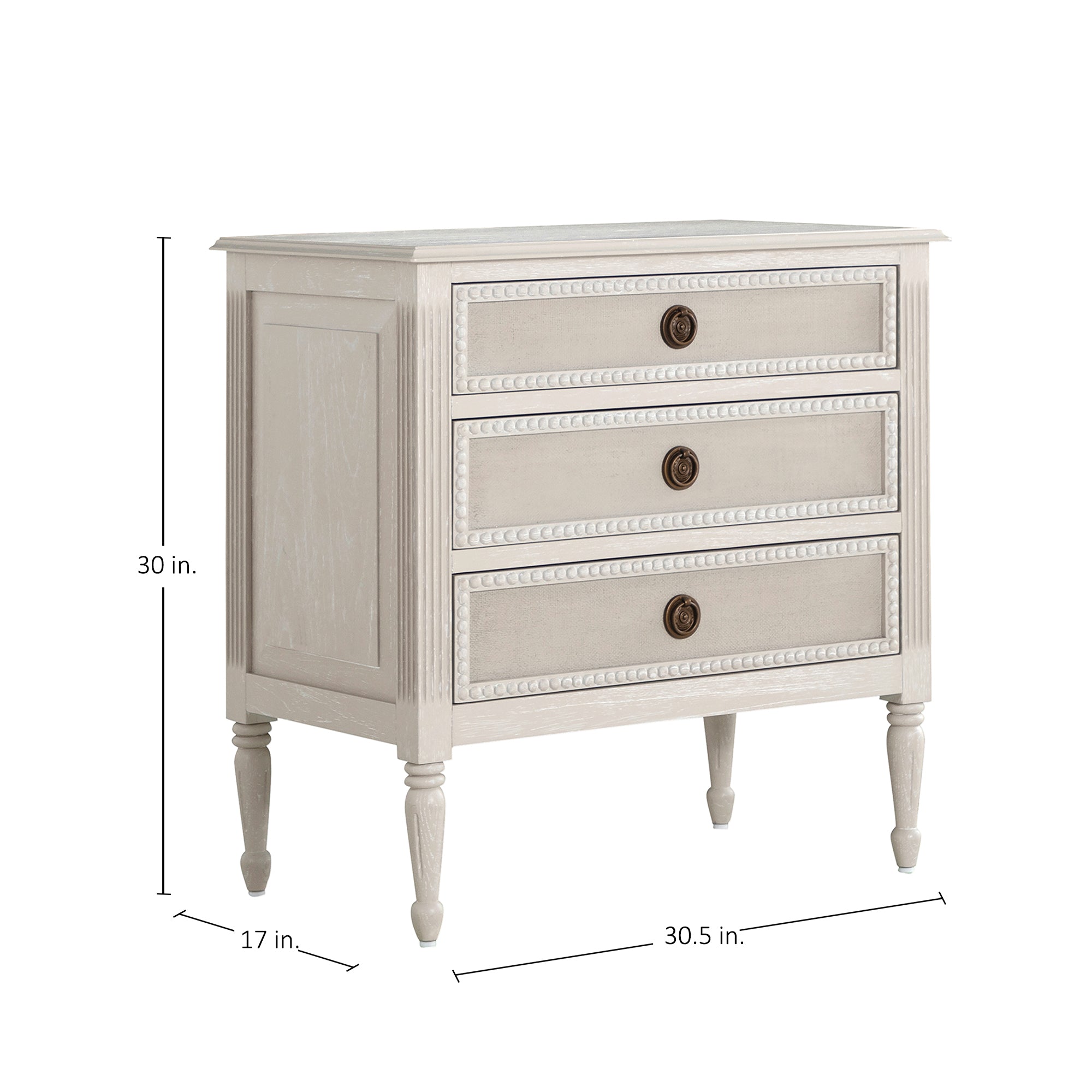 Caroline Nightstand - White