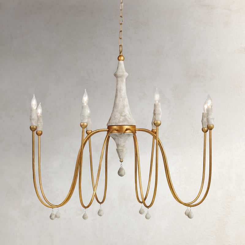 Clay Chandelier