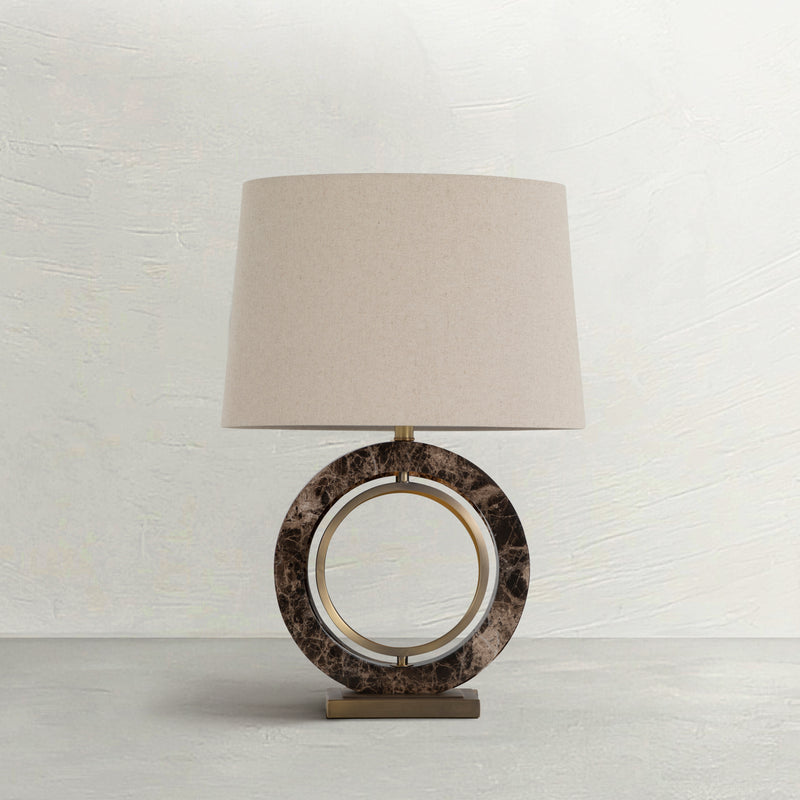 Janelle Table Lamp - Marble