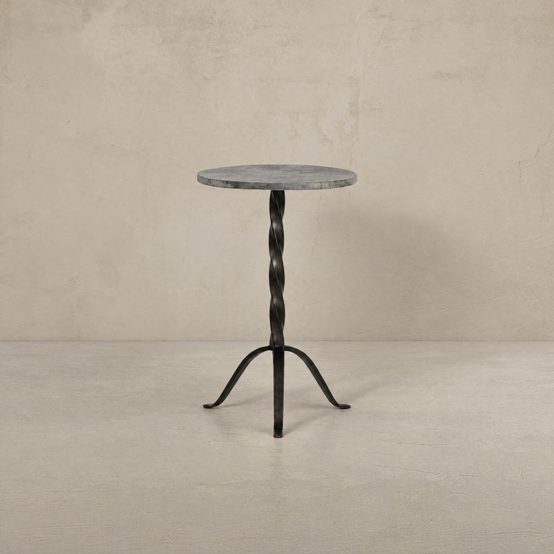 Flint Side Table - Vellum