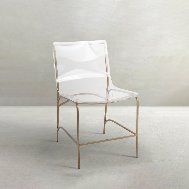 Penelope Dining Chair - Antique Gold