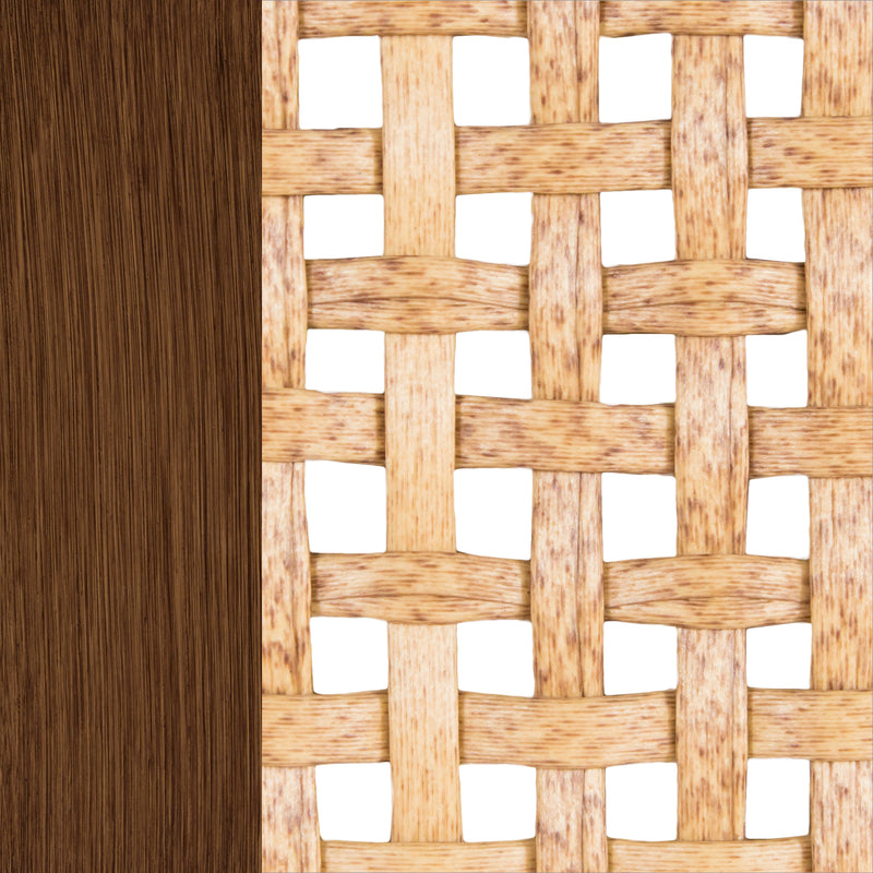 Light Raffia/Natural Sandalwood