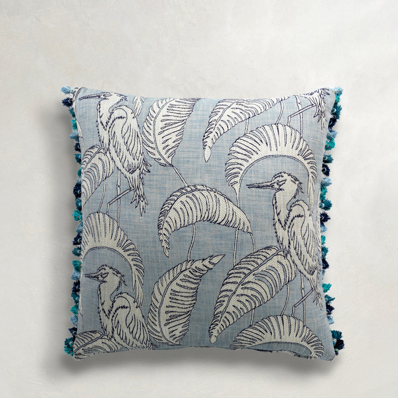 Egret Indoor Throw Pillow