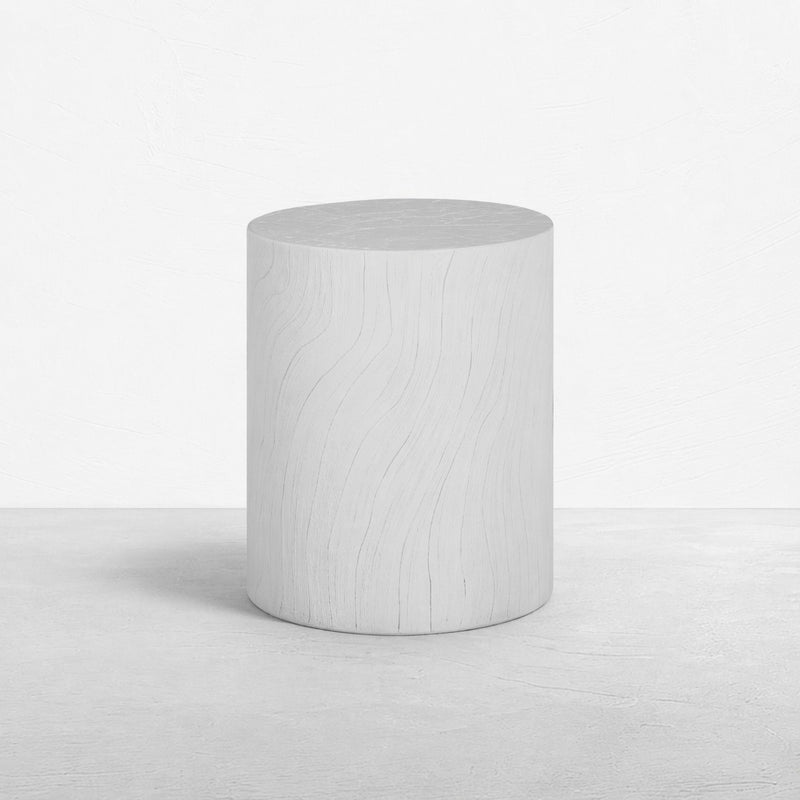 Glen Cast Stone Side Table