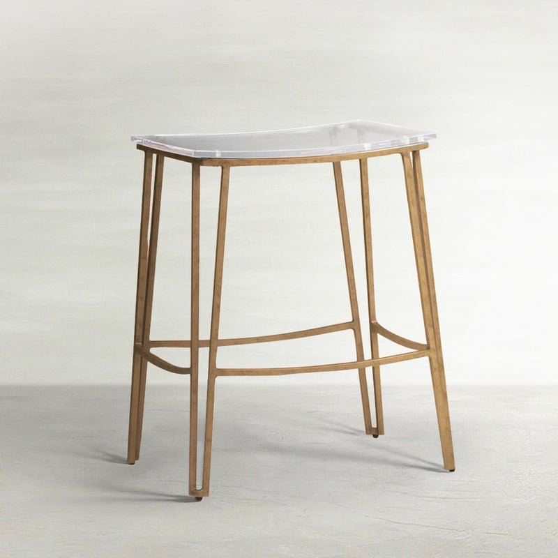 Pierce 24.5" Counter Height Stool - Gold