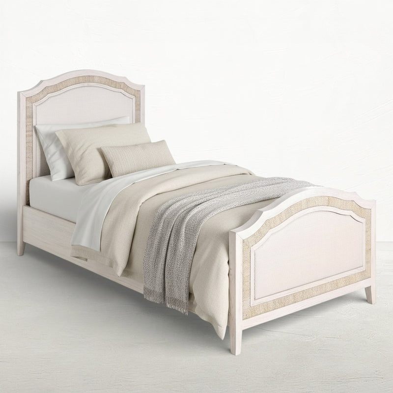 Grand Bermuda Classic Twin Bed - Whitewash