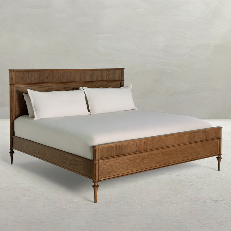 Andrea Queen Bed - Natural