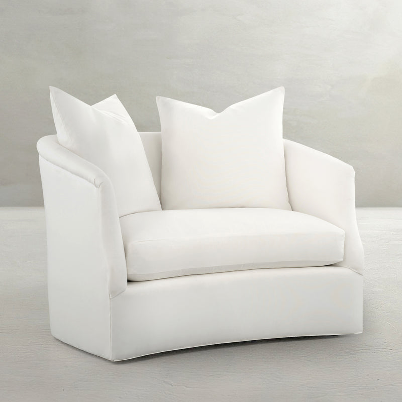 Laine Swivel Chair & 1/2