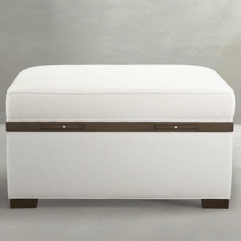 Patche 43" Square Ottoman