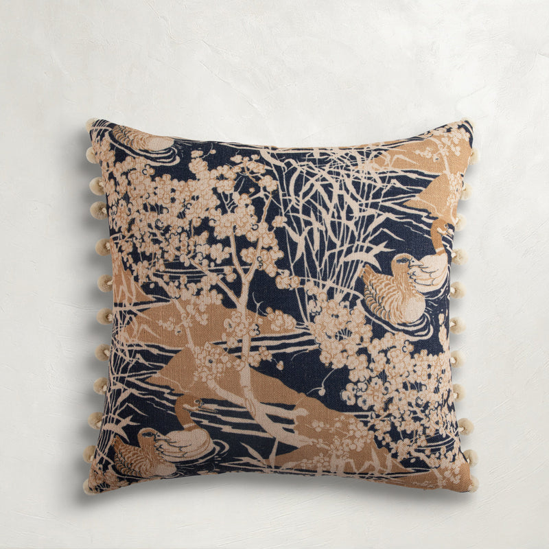 Golden Ducks Indoor Throw Pillow