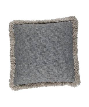 Winhay Chambray with Fringe Indoor Pillow