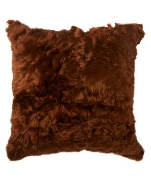 Alpaca Indoor Pillow Copper