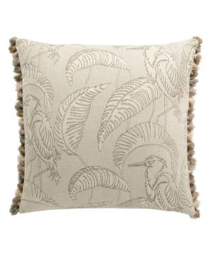 Egret Indoor Pillow Natural