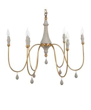 Clay Chandelier - Small