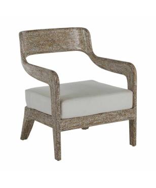 Raya Lounge Chair- White